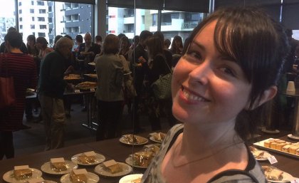 Dr Katharine Greenaway's small smile Dr Katharine Greenaway's small smile